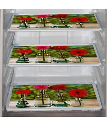 E-Retailer Set of 3 PVC Multi Fridge Mats
