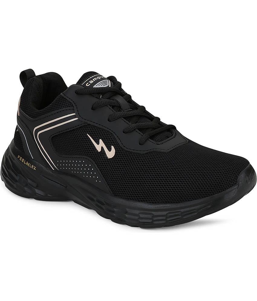 Campus KOSMO PRO Black  Men's Sports Running Shoes