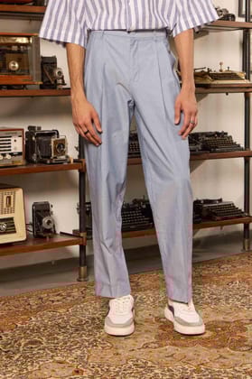 Pleated Tokyo Pants - Mens-XS