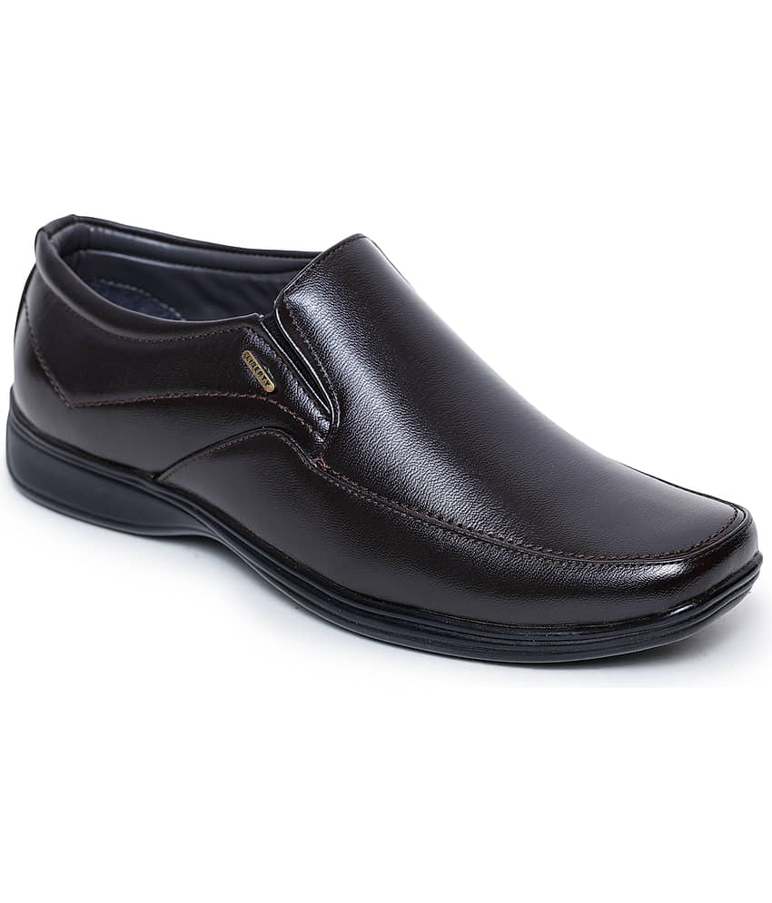 Liberty - Brown Men's Slip On Formal Shoes