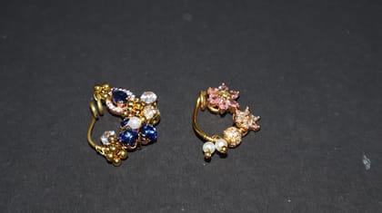 Diamond AD Stone Nose Ring("2") inch