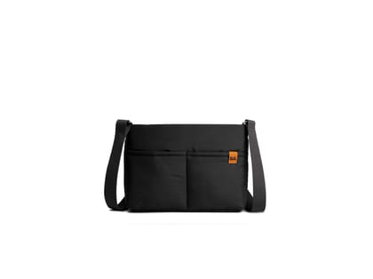 DailyObjects Retreat Crossbody Bag - Carbon Black