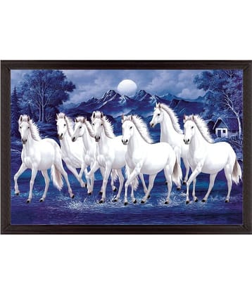 Indianara - Abstract Painting With Frame