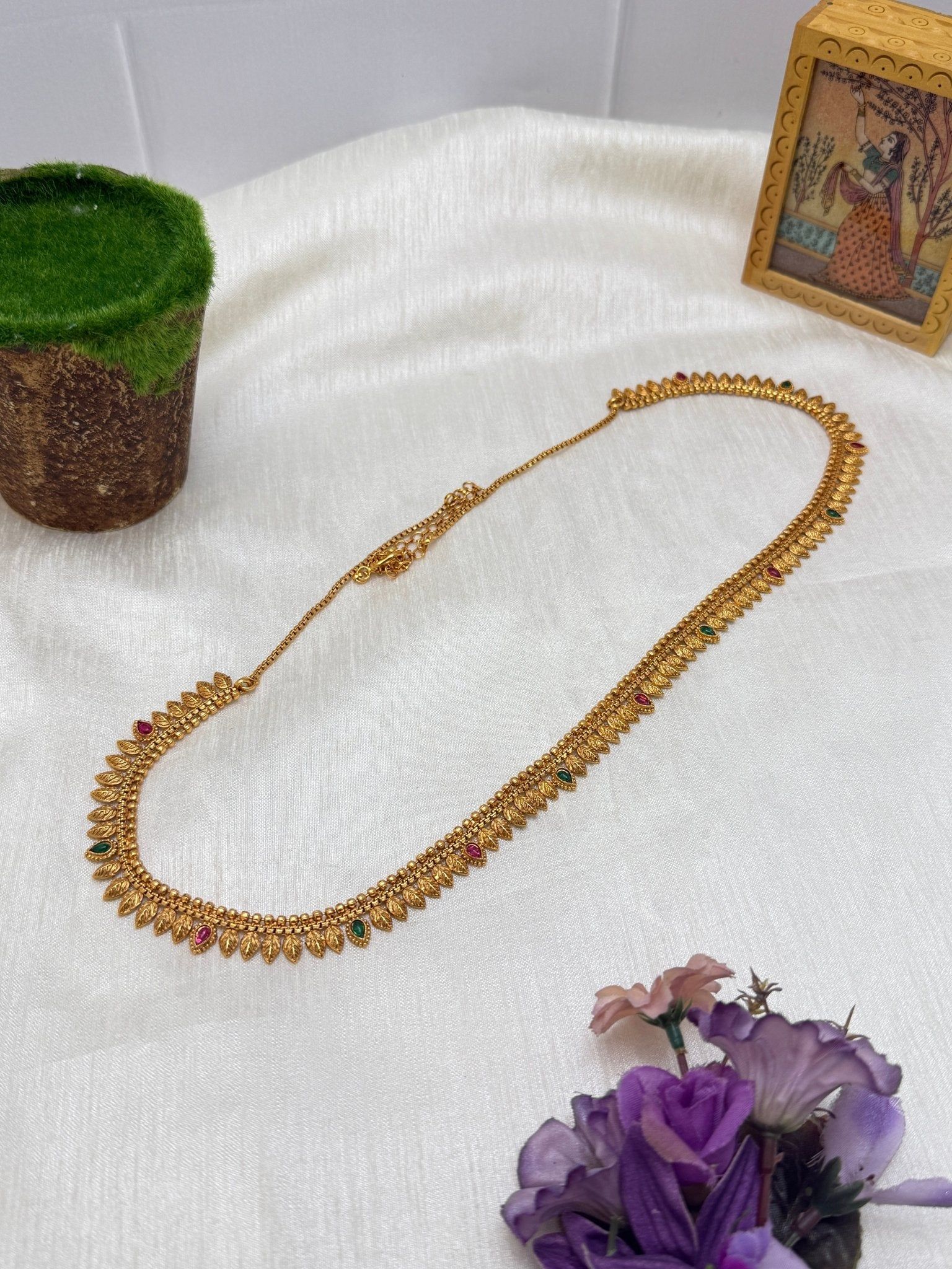 Designer Chain Antique Vaddanam Kamarbandh 6839-24 to 44 adjustable