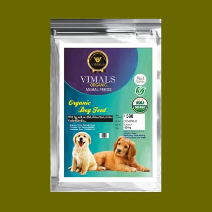 Vimals pure organic pet feeds for dogs