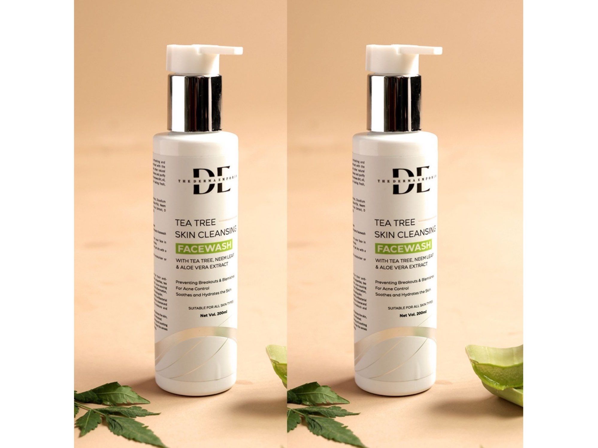 Combo - Tea Tree Skin Cleansing Facewash (2*200ml)