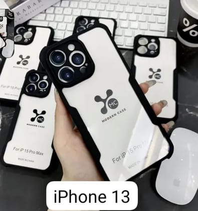 Clear X Hard Protection Case For Iphone 13