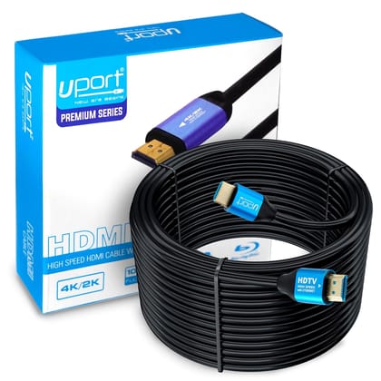 Storite 20 Meter HDMI 1.4 Cable with Ethernet, 4K/2K Ultra HD 1080P Resolution, 10.2 Gbps High Speed Transmission, Compatible with TV, Laptop, Monitor, Projector, Gaming Console, Blu-ray player &