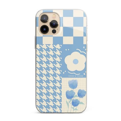 Blue Floral Dream 1.0 Silicon Phone Case