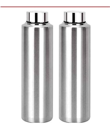 AKG. Buy One Get One Free Silver 600 mL Stainless Steel Fridge Bottle set of 2