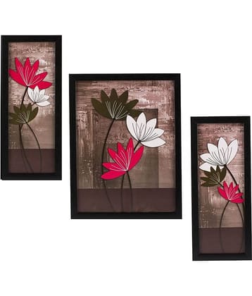 Indianara - Floral Painting With Frame