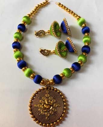 Radiant Bloom Multicolor Jewellery Set