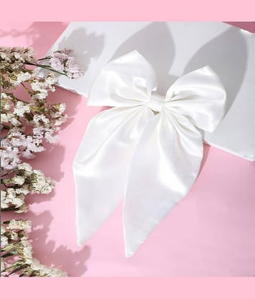 Rhosyn White Women's Hair Clip ( Pack of 1 )