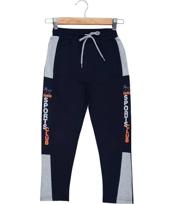 2K Kids Pack of 1 Boys Cotton Spandex Trackpant ( Navy )