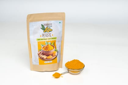 Pure Turmeric Powder (Haldi) | Natural Ground Turmeric | Traditional Indian Spice.