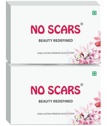 No Scars - Skin Whitening Bathing Bar for All Skin Type ( Pack of 2 )