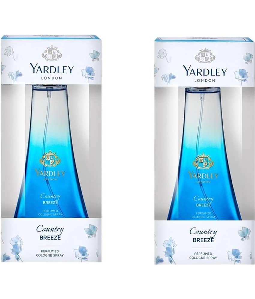 Yardley London Country Breeze Perfumed Spray .50 ml each,pack of 2.