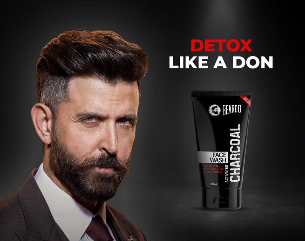 Beardo Charcoal Dirty Duo combo