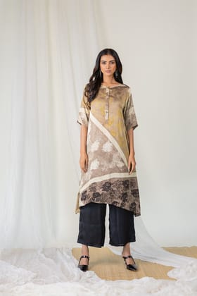 Sandstone Symphony Kurta Set-S
