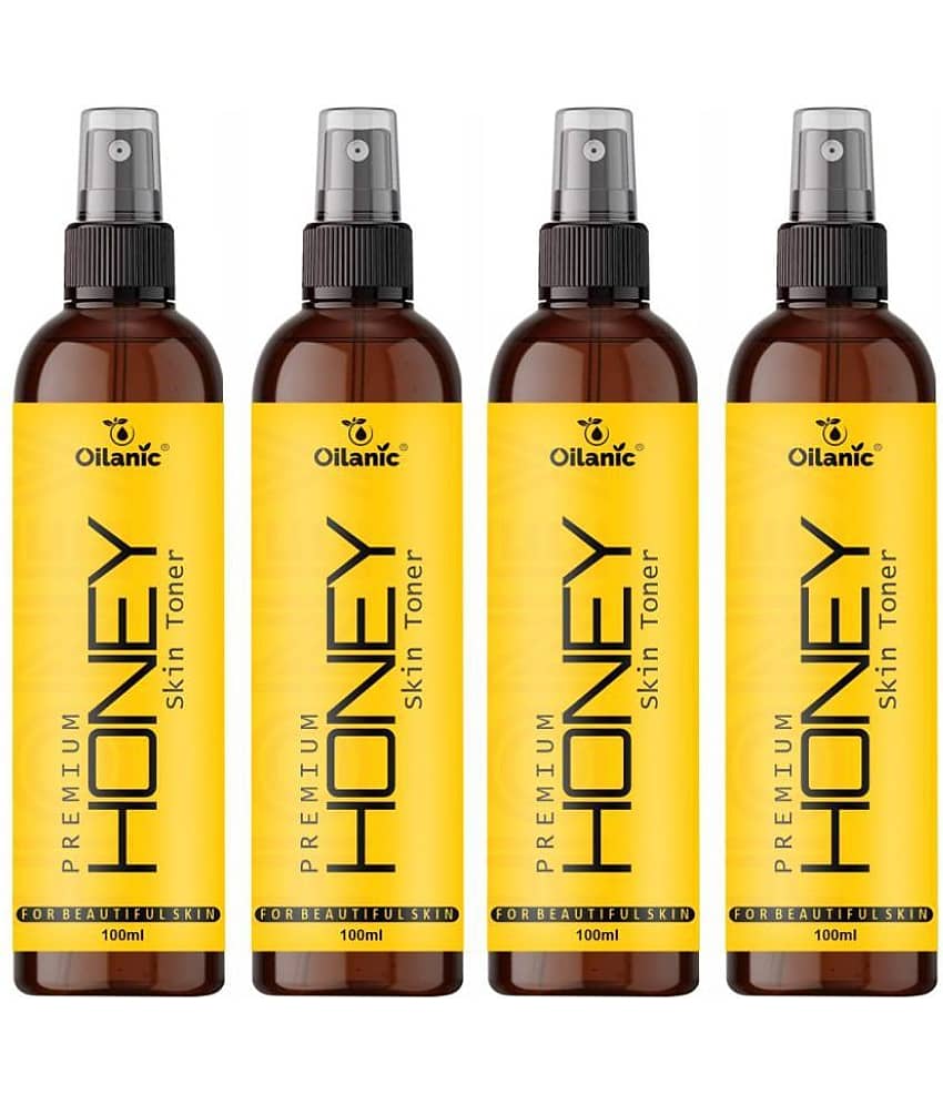Oilanic   Honey    Skin Tonic 400 mL Pack of 4