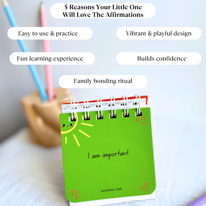 Little Sunshine Reminders | Daily affirmation cards for kids-Kids