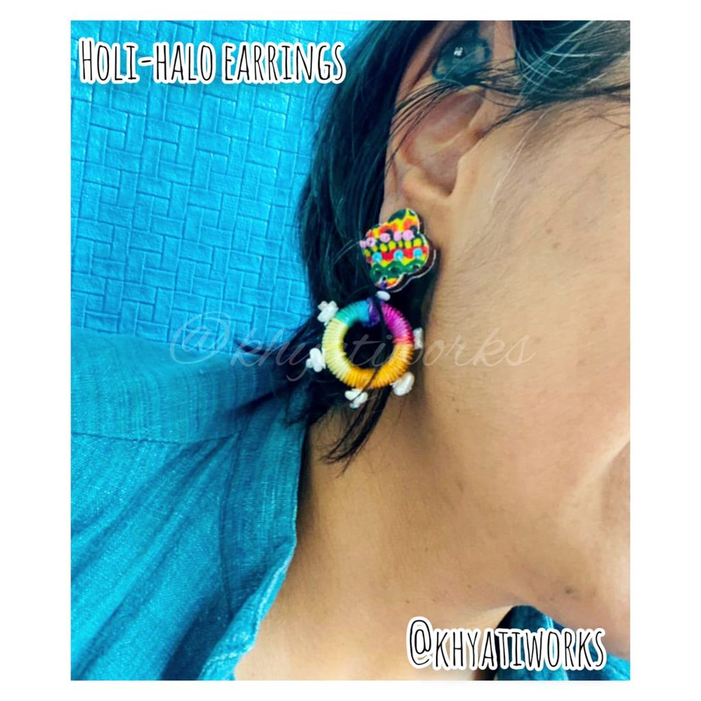 Holi Halo Earrings
