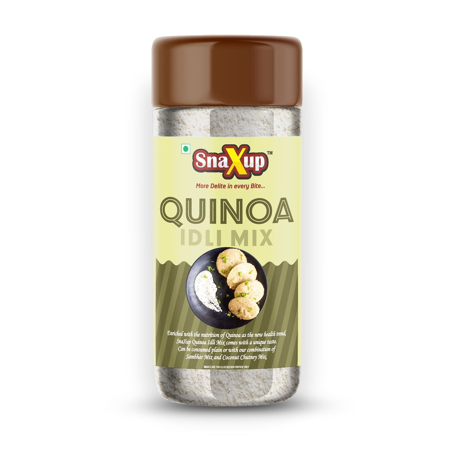 SnaXup Quinoa Idli Mix 500Gm