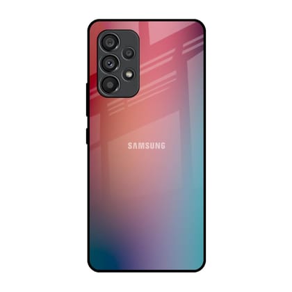 Dusty Multi Gradient Glass Case for Samsung Galaxy A53 5G