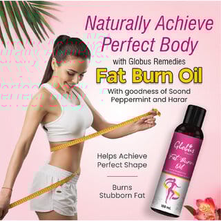 Globus Remedies Fat Burn Oil Anticellulite Slimming Oil for Body Shaping 100ml