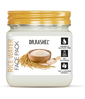 DR.RASHEL Rice Water Face Pack for Deep Cleansing ( 380 ml ) | Pack of 1
