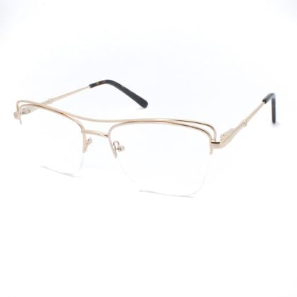 Lensoz Elite X Luxe Half Rim - Narrow - Golden