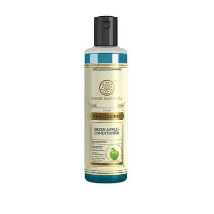 Khadi Natural Green Apple Conditioner With Hair Cleanser - 210ml Sale