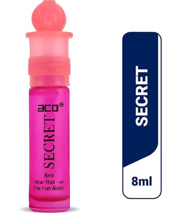 aco perfumes SECRET  Concentrated  Attar Roll On 8ml