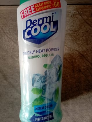 Dermi Cool Prickly heat powder Menthol regular 