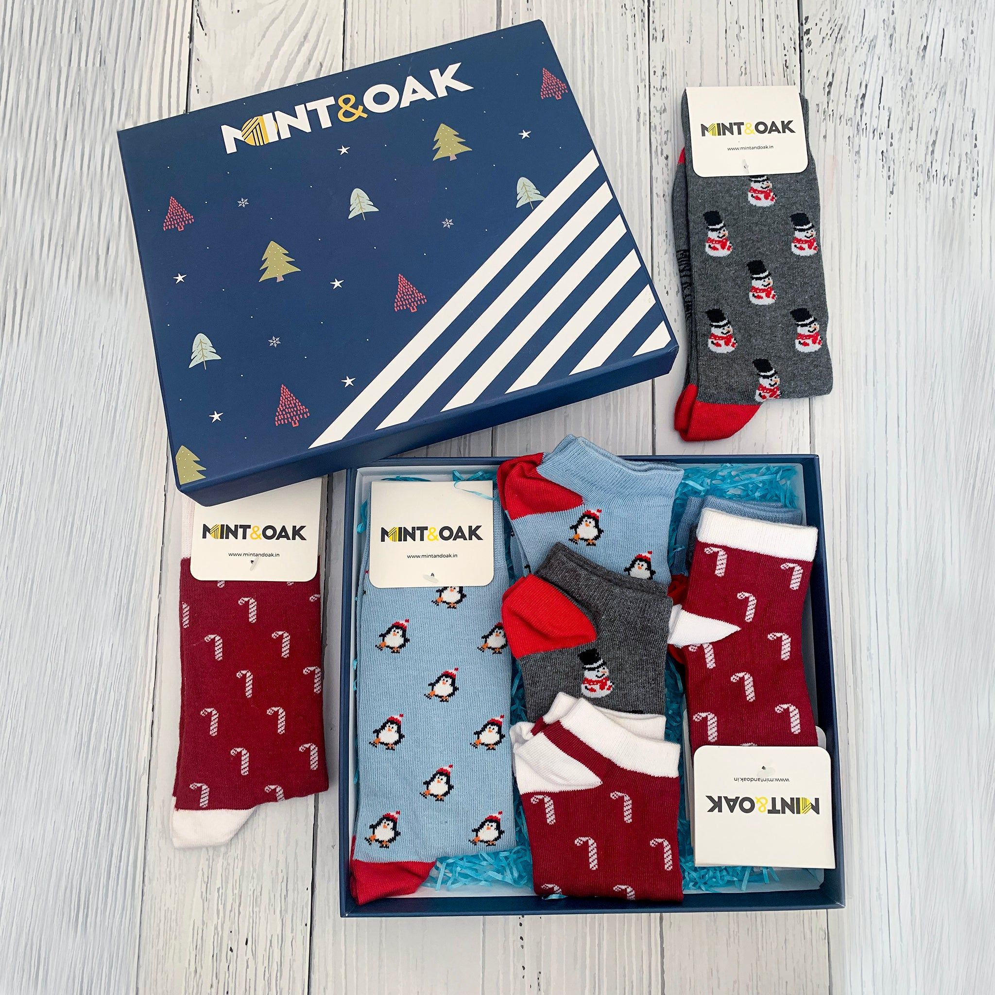Christmas Ready Matching Set For Men, Women & Kids - Set of 9-Size 1: 2-3 Years