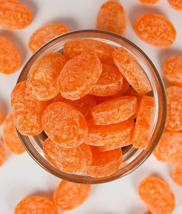 Marwadi Seth Orange Flavour Toffees 200 gm