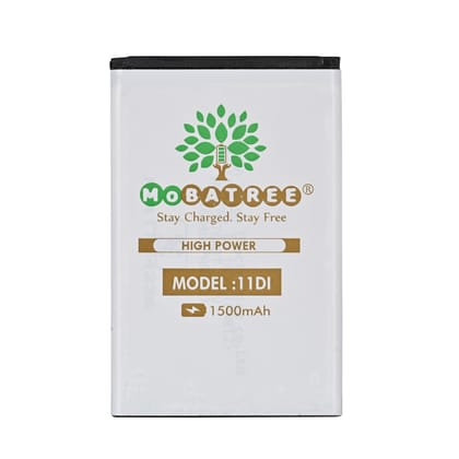 Mobatree 11DI Original Mobile Battery for ITEL 11DI,  1500 mAh (6 months Guarantee)