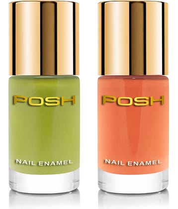 Posh Nail Polish Multi Glossy Pack of 2 9 mL
