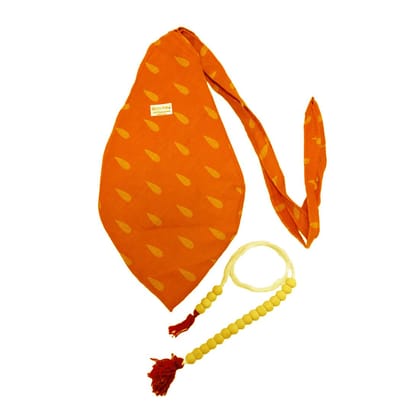 MAYAPURI Cotton Japa Mala Bag for Chanting | Beads Bag/Mala Pouch with Zipper Pocket & Hand Strap | Durable Chanting Bag for Tulsi & Rudraksha Mala | Available in 3 Colors