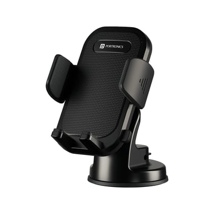 Portronics Clamp M4, Universal Mobile Holder, 360 Degree Rotational, One Press Release