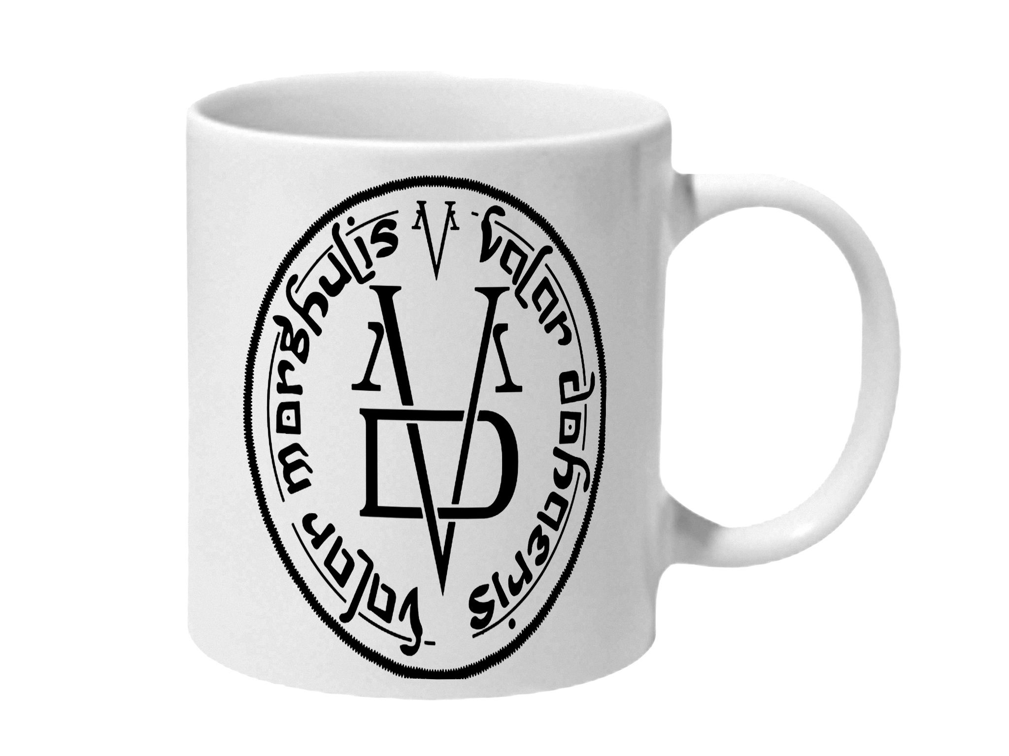 Multicolor Valar Morghulis Valar Doris Coin Ceramic Mug