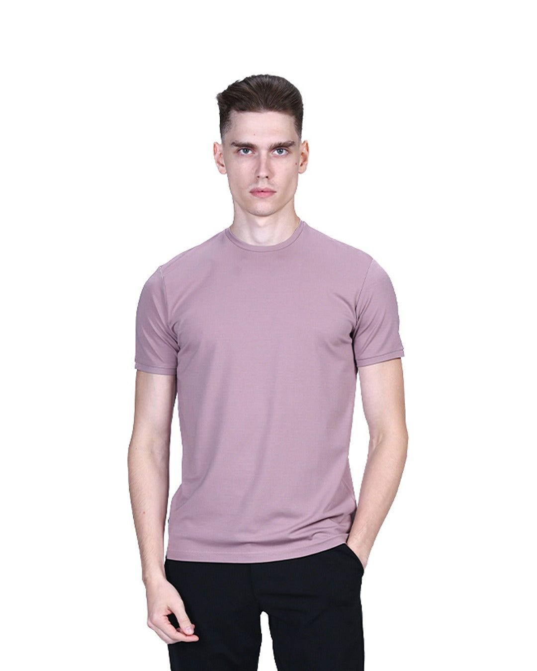 Salient Crew Neck -  60s Yarn-Mauve / XXL