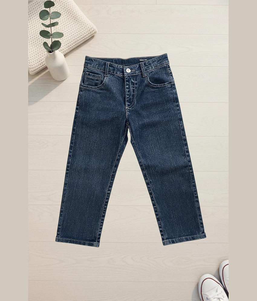 ICONIC ME Pack of 1 Boys Denim Jeans ( Black )