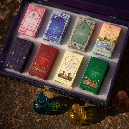 Fine Indian perfume luxury gift set-Pack of 8 / all fragrances