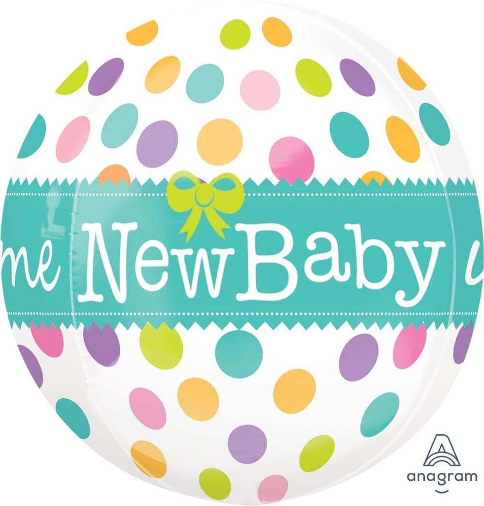 Orbz New Baby Balloon 16" G20 - Party and Festive Needs | Buy online on ZillyBuy