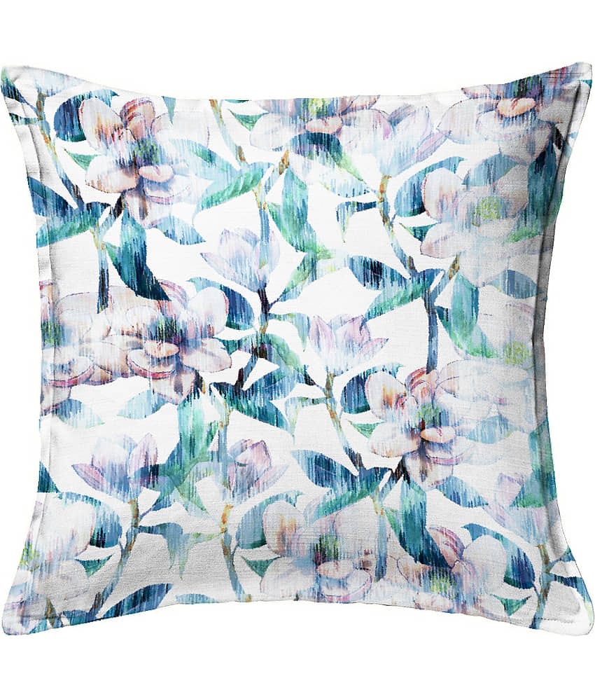Houzzcode - Water Repellent Sea Green Polyester Pillow Covers 40x40x3 ( Pack of 1 )