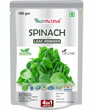 NutrActive Dry Spinach/Ready To Cook 100 gm