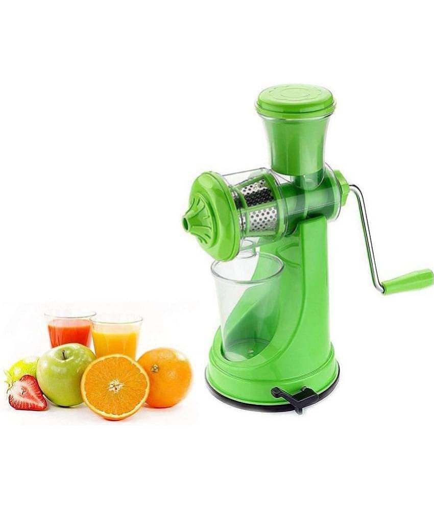 Analog kitchenware - Plastic Green Manual Juicer ( Pack of 1 )