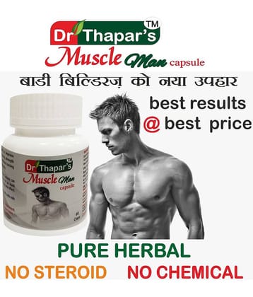 Muscle Man Dr. Thapar'S Herbal 60 Capsule 500 Mg