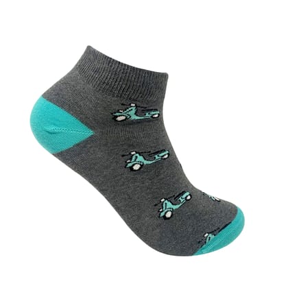 Scoot-Over Ankle Socks For Men